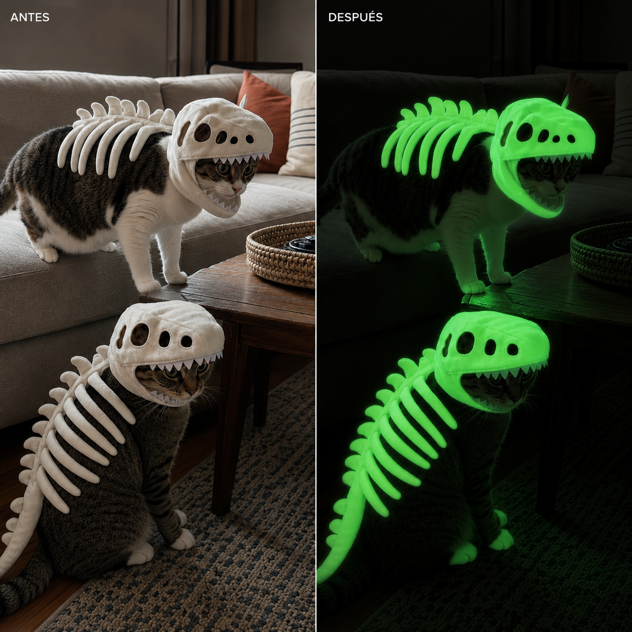 Disfraz Dinosaurio Para Gatos