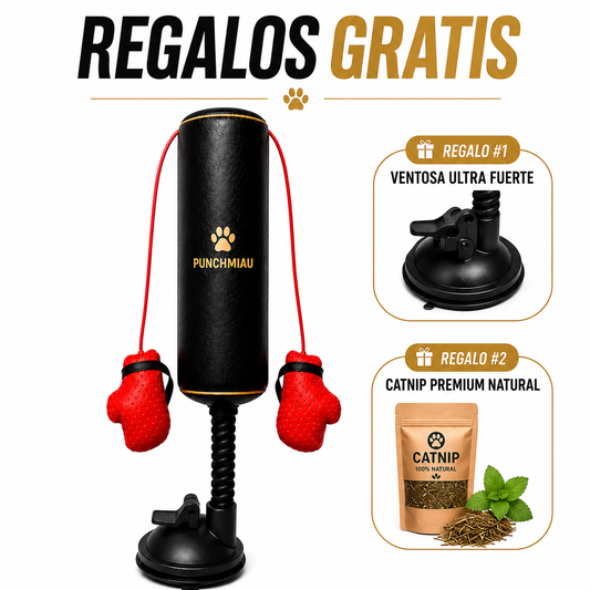 PunchMiau | Saco de boxeo para gatos