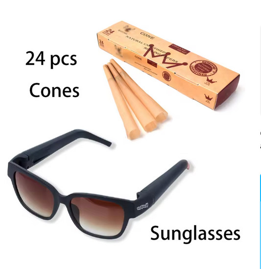 Secret compartment glasses