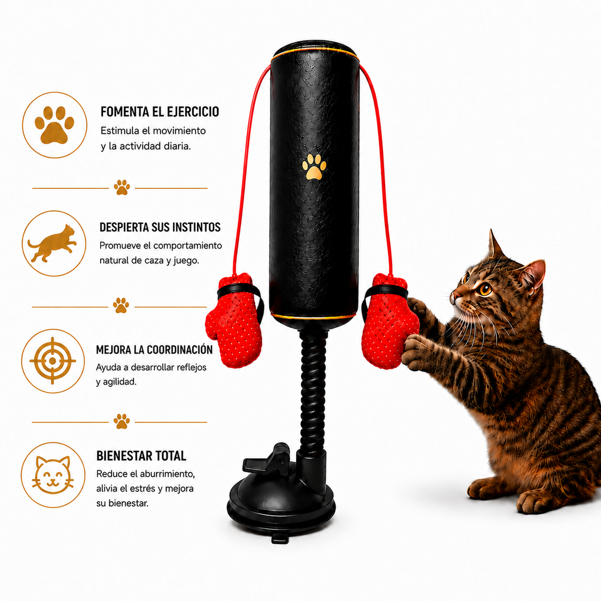 Juguete interactivo para gatos
